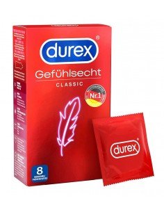 Durex Gefuhlsecht Classic kondom 8-pack