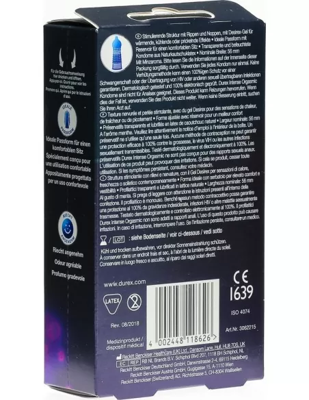 Durex Intense Kondomer 12 St.