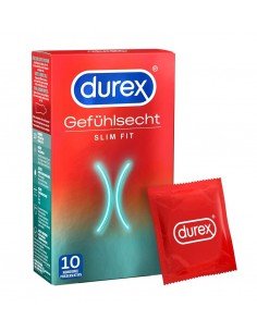 Durex Gefühlsecht Slim Fit kondom 10-pack