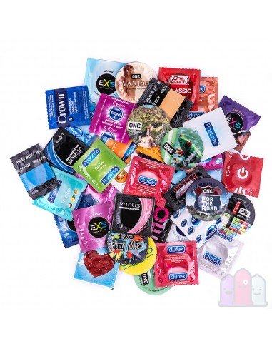 Kondomer Mixpaketet 60-pack