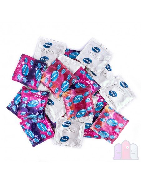 Mates kondom Mixpaketet 40-pack