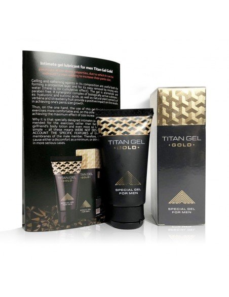 Titan Gel Gold erektionskräm för män