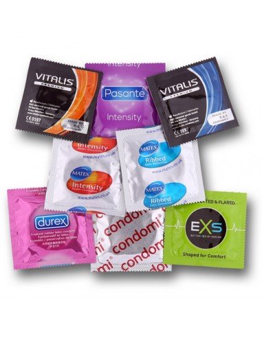 Stimulerande Kondomer Mixpaket 20 St.