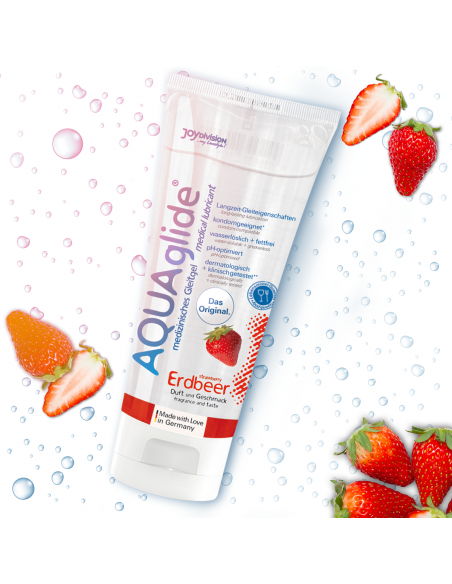 Aquaglide Strawberry Glidmedel 100 ml