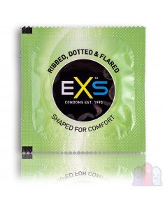 EXS Ribbed & Dotted kondomer 2