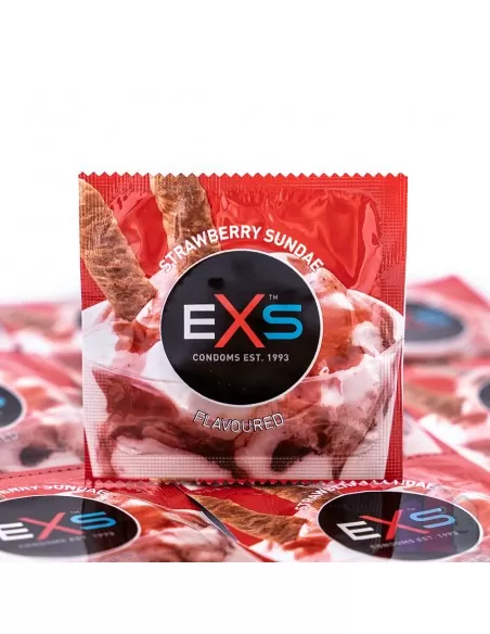 EXS Strawberry kondomer