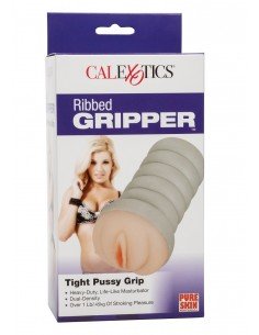 Calexotics Ribbed Gripper Tight Pussy Grip realistisk lösvagina