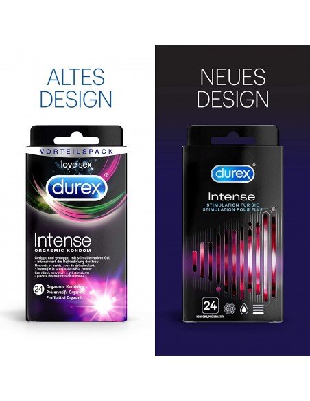 Durex Intense kondomer ny förpackning