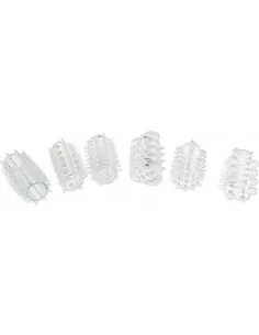 Power Penis Sleeve Set Clear 2