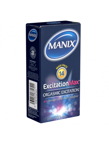 Manix Excitation Max 14 st kondomer