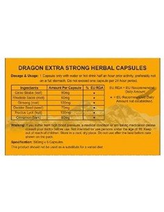 Dragon Extra Strong 6 Herbal Capsules 2