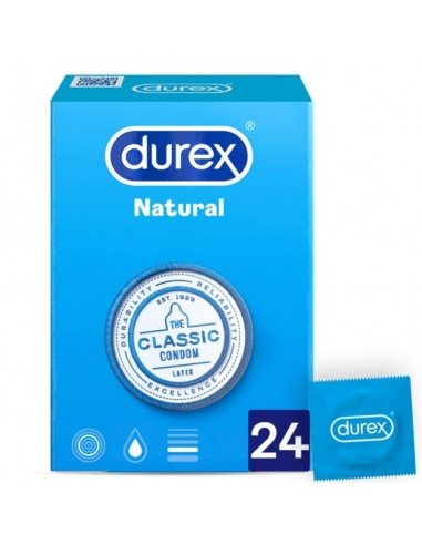 Durex Natural kondomer 24-pack