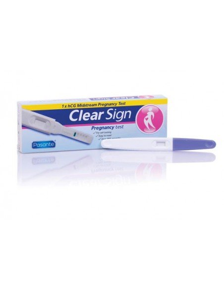 Pasante Clear Sign Midstream graviditetstest kasett 1 st.