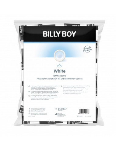 Billy Boy White kondomer 100-pack